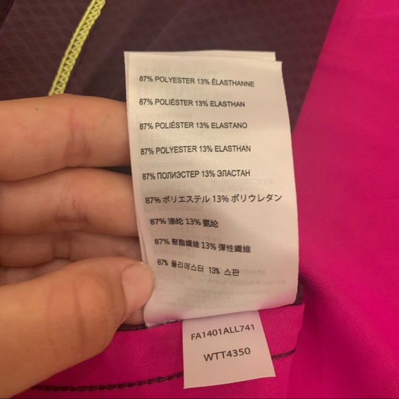 New Balance Pink and Dark Purple Racerback Tank Top with Built in Bra Size M - Picture 14 of 16